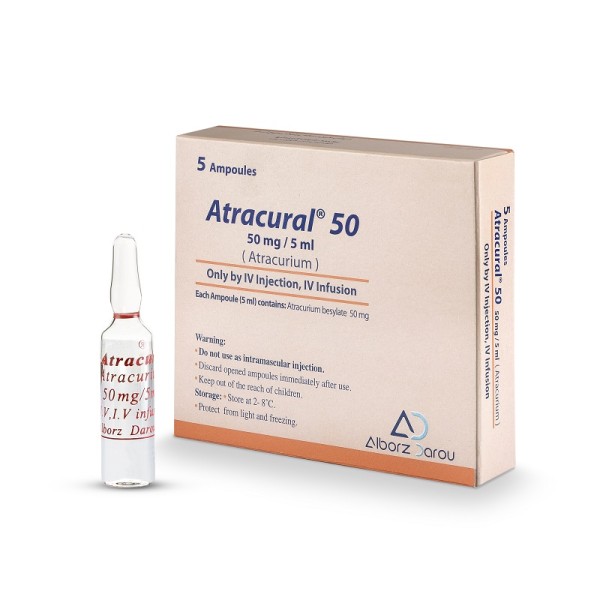 Atracoral ampoule 50mg/5ml | Iran Exports Companies, Services & Products | IREX
